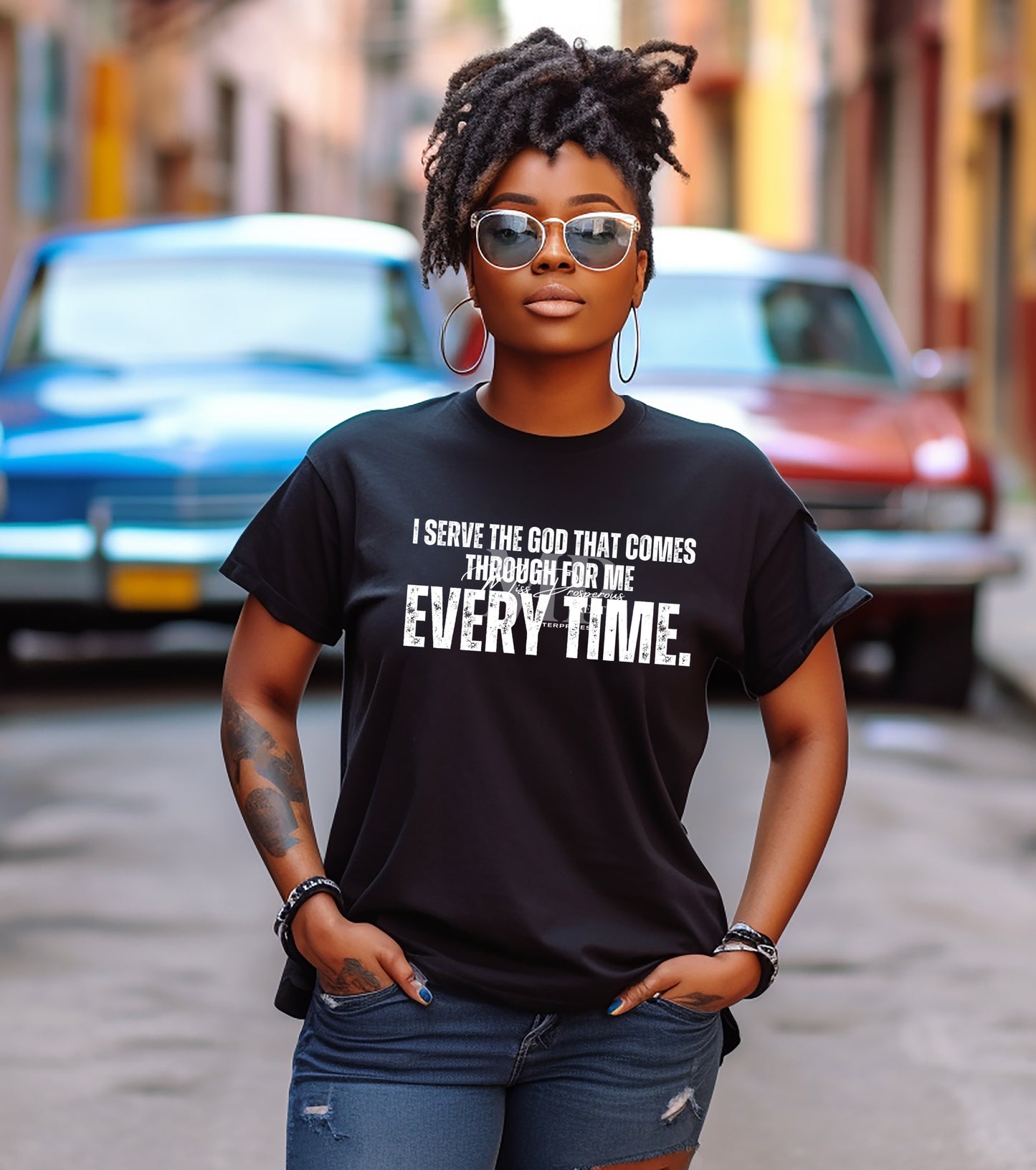 I SERVE THE GOD THAT COMES THROUGH FOR ME EVERY TIME. SVG