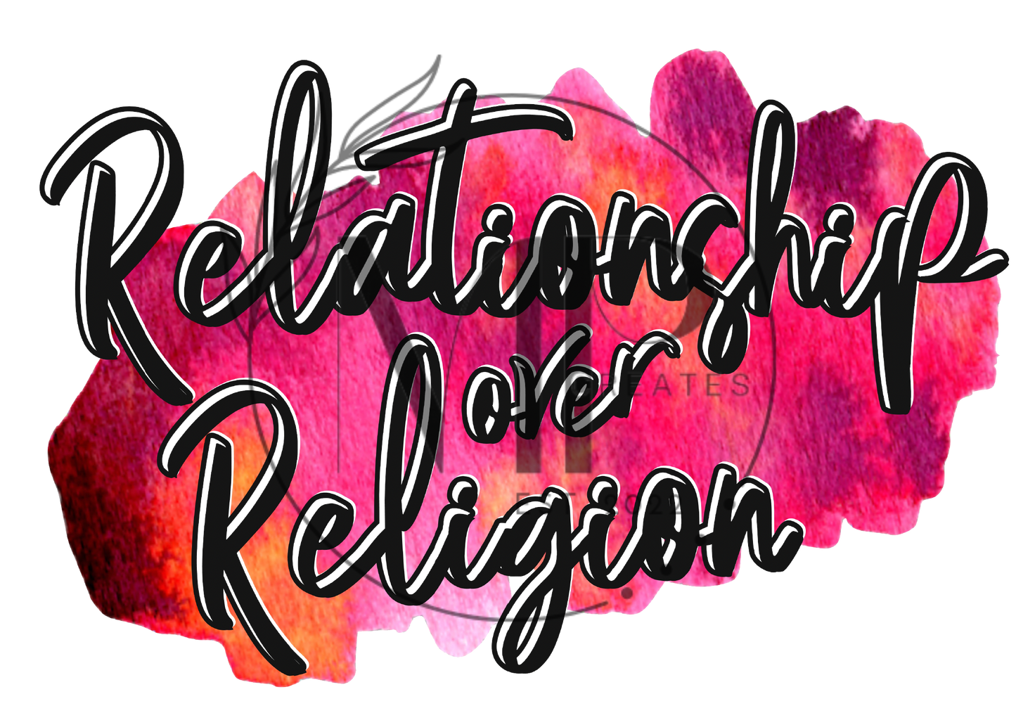 Relationship over Religion PNG