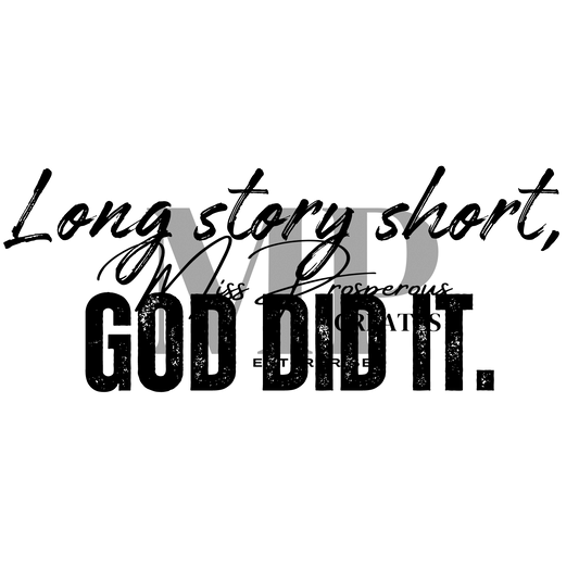 Long Story Short SVG