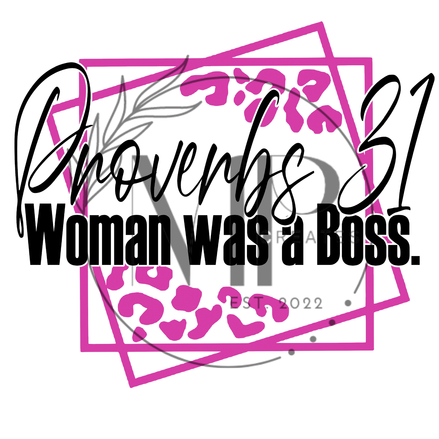 Proverbs 31 Boss PNG